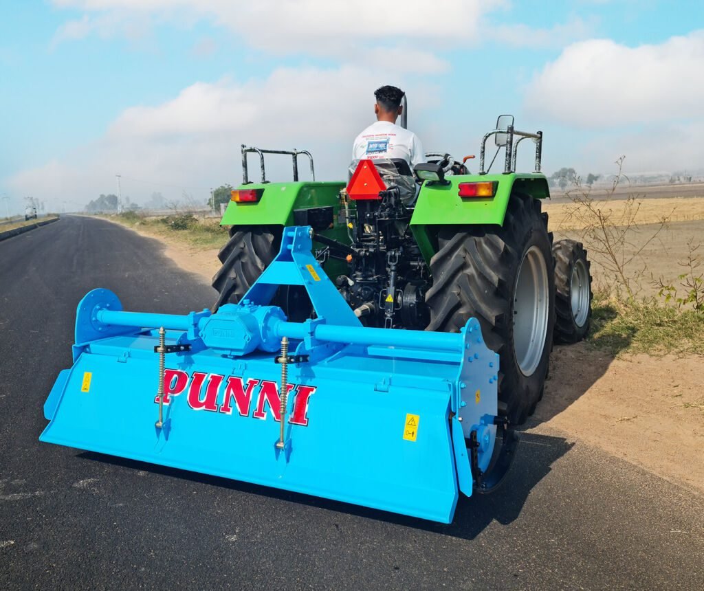 Rotavator costeffective soil prep for efficient tillage Punni