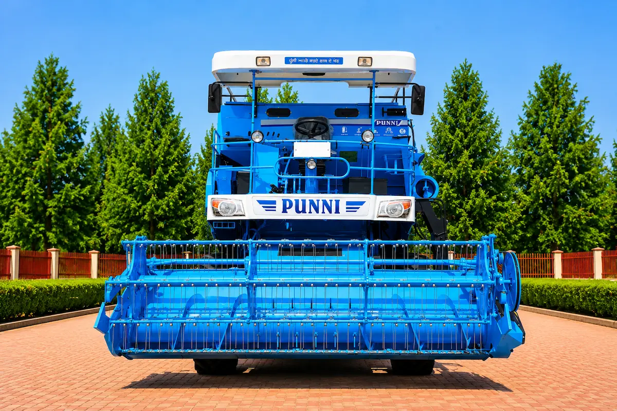 PUNNI 777 Grain Cruiser Plus 133 HP Combine Harvester Main View