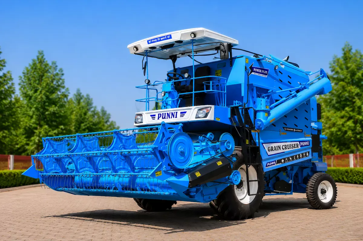 PUNNI Grain Cruiser Power Plus Combine Harvester - Heavy Duty Monster Machinery
